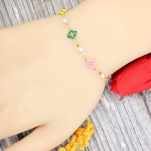 "Trendy Handmade Bracelet – A Stylish Gift for Women & Girls, MAR091590 - Picture 6 of 10